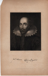 William Shakespeare antique prints